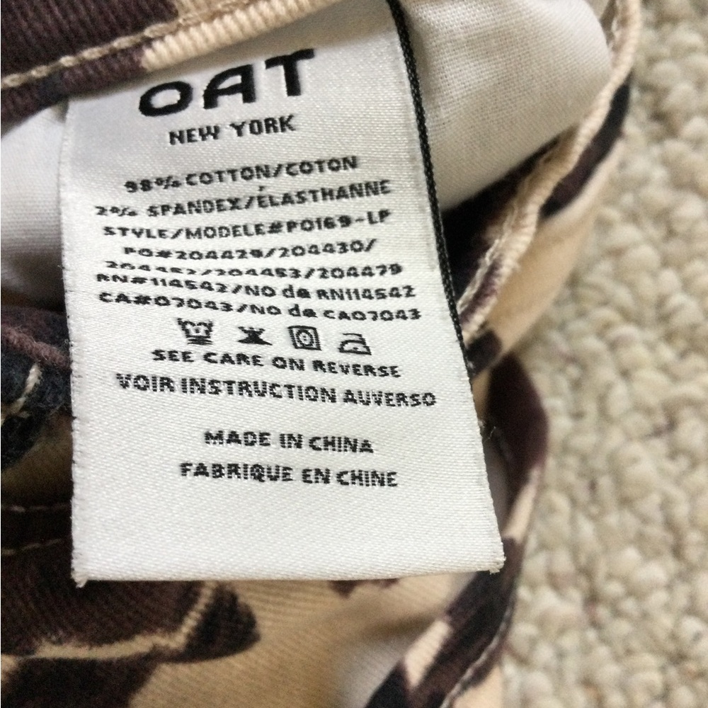 Women’s cow print jeans - Picture 9 of 9